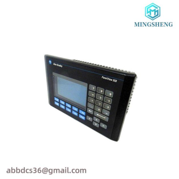 Allen-Bradley Panelview Plus 2711-K5A2 Human-Machine Interface, 192x64 Display, Compact Design