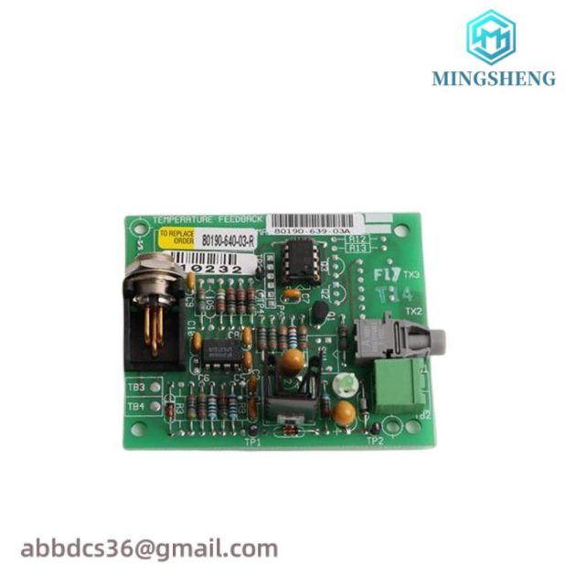 ABB AB 80190-640-03-R Conditioning Board, Industrial Control Module