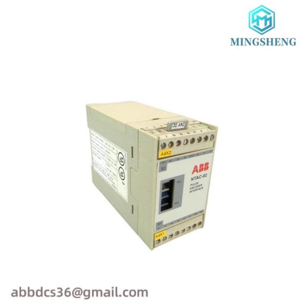 ABB NTAC-02: Pulse Encoder Interface, High Precision Control Module