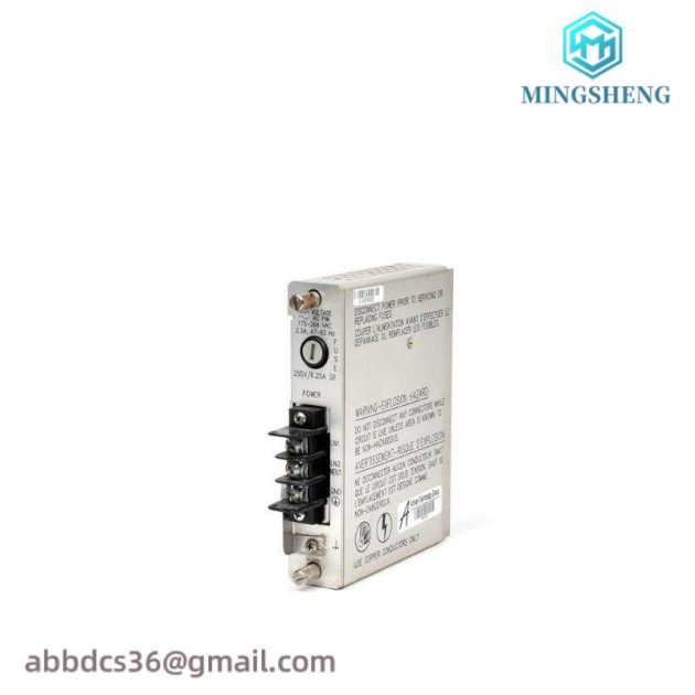 Bently Nevada 106M1081-01 - AC Power Input Module for Industrial Automation