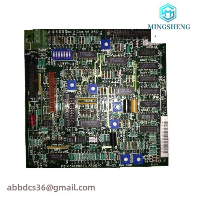 GE F31X134EPRBEG1: Processor Interface Card PCB - Advanced Industrial Control Solutions