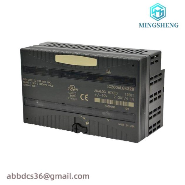 GE BK698A201S12 Control Module for Industrial Automation