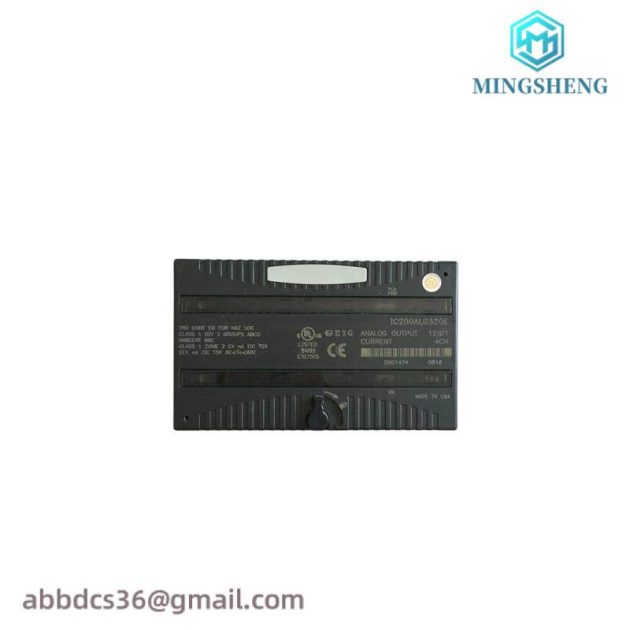 GE IC200ALG320: High-Performance Output Module for Industrial Automation