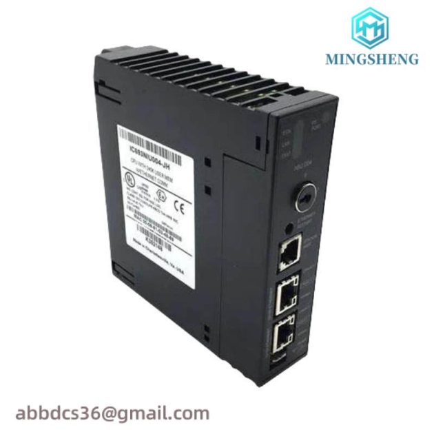 GE IC693NIU004 Ethernet Network Interface Unit: High-Performance Control for Industrial Automation