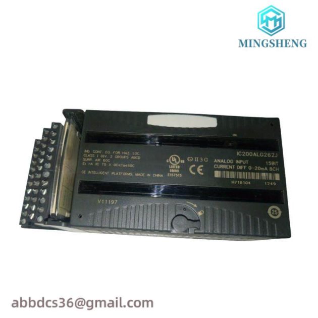 GE IC200ALG262 Analog Input Module: High-Performance Data Acquisition Solution