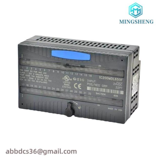 GE IC200MDL650F: VersaMax 24VDC Input Modules, Industrial Automation Solutions