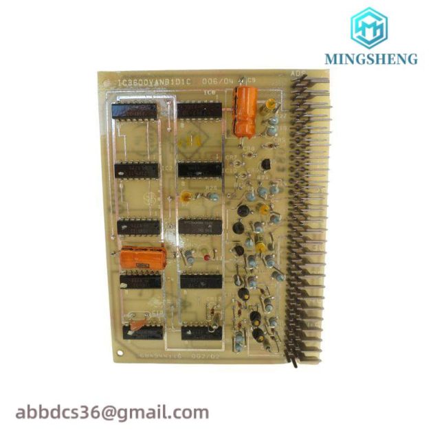 GE IC3600VANB1D1C: Advanced Control PLC Annunciator Board for Steam and Gas Turbines