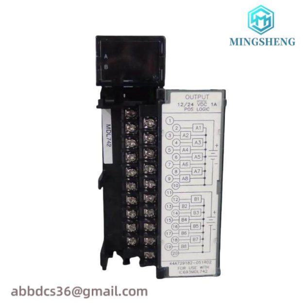 GE IC693MDL742C ESCP Output Module: Advanced Industrial Control Solutions