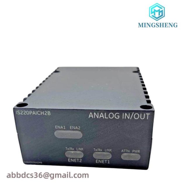 GE IS220PAICH2B - Analog Input/Output Module with 200 mA Current Loop