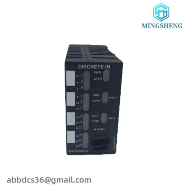 GE IS220PDIAH1A: PLC Control Module, Precision Engineered for Industrial Automation