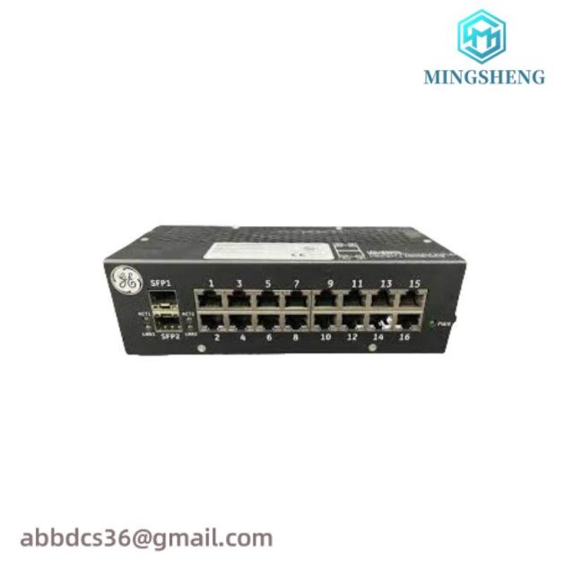 GE IS420ESWBH3A - High-Speed Industrial Ethernet IONet Switch