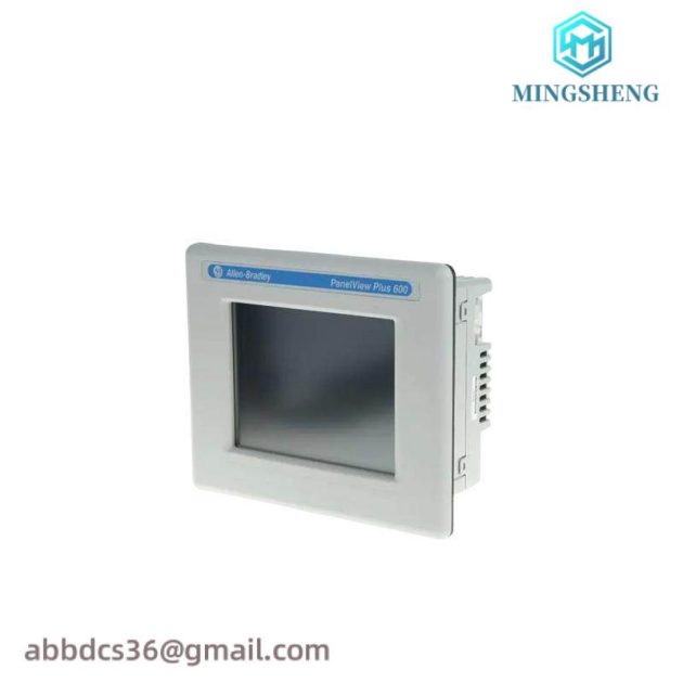 AB Panelview Plus 600 Operator Interface, 2711P-T6C5D, Human-Machine Interface, Programmable Logic Control