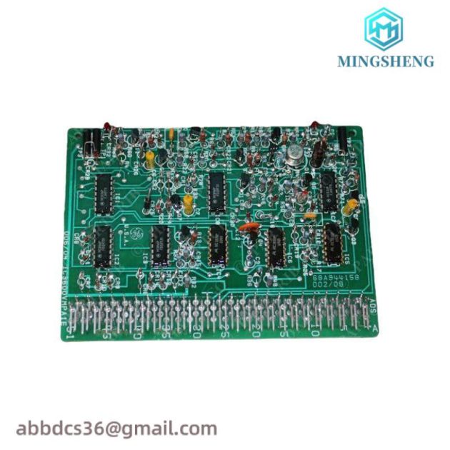 GE IC3600VMPA1E: Precision Engineered Mechanical Protection Card