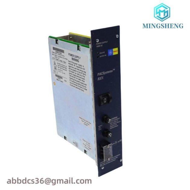 GE IC698PSA100D: High-Performance Power Supply Module for Industrial Control Systems