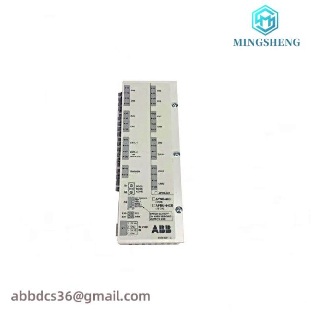 ABB APBU-44CE 3ABD68243262-D Branching Unit: Advanced Control Module for Industrial Automation