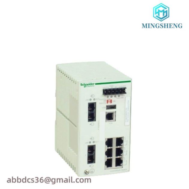 Schneider Electric TCSESM083F2CU0 Switch, 8 Ports: Industry Standard Networking Innovation