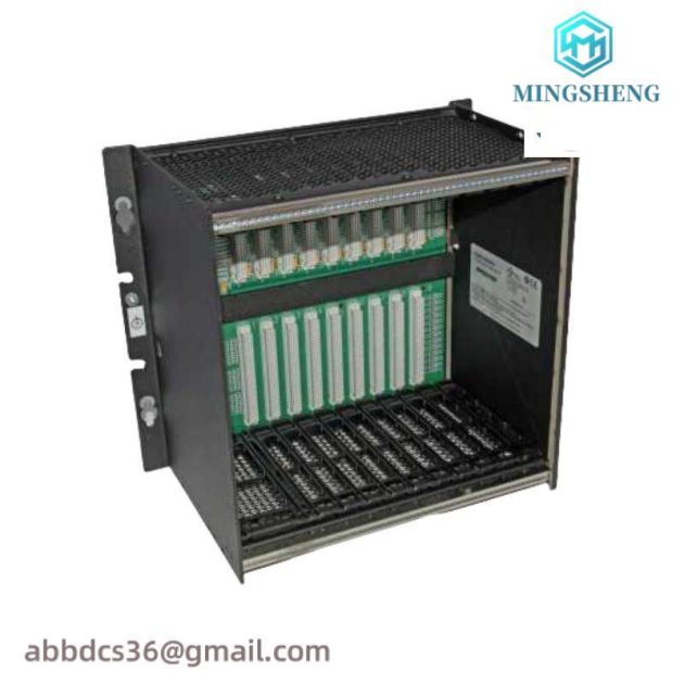 GE-Fanuc IC698CHS009 Rear Mounted Rack - Industrial Control Module, Efficient System Integration