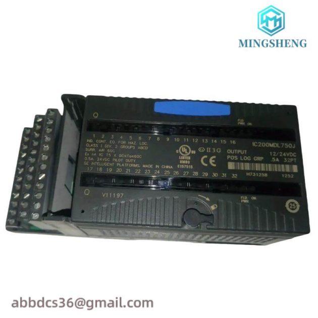 GE IC200MDL750J: High-Performance VersaMax Discrete Output Module